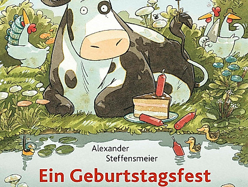 Eine bunte Kuhparty für Kinder und Familien