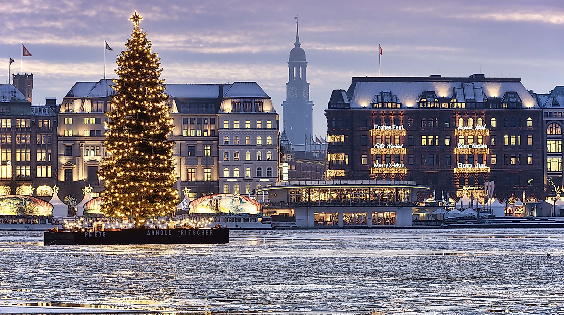 Weihnachtsmarkt am Jungfernstieg
