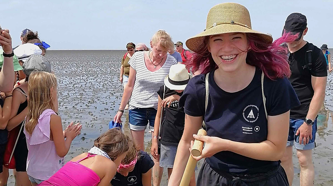 Wattwanderung in Friedrichskoog