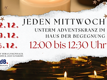 Innehalten im Advent