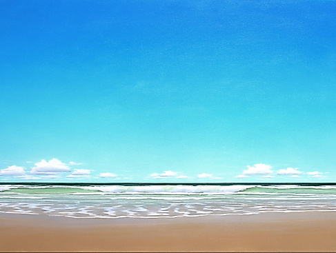 Ölgemälde "feel free", 80x140cm