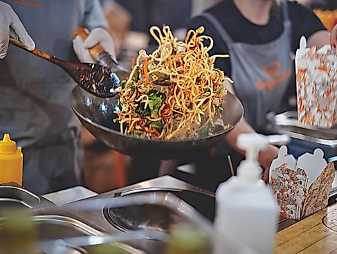 Asiatisches Kochen
