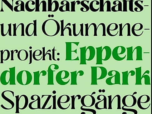 Eppendorfer Park-Spaziergänge - Fastenzeit-Spaziergang