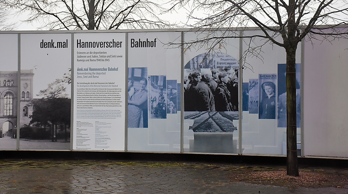 Infopavillon - denk.mal - Hannoverscher Bahnhof