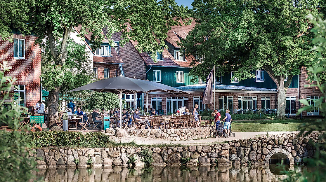 Treudelberg Resort Hamburg: Terrasse