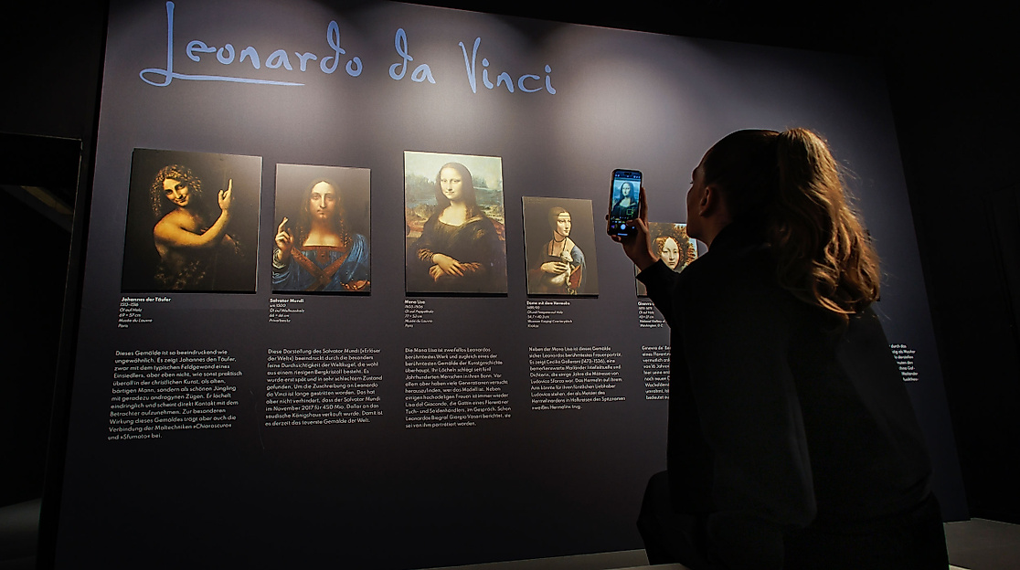 Leonardo da Vinci: Immersive Ausstellung in den Gaußhöfen