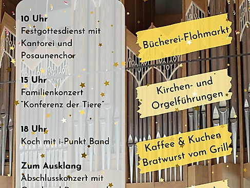 Gemeindefest Orgeljubiläum