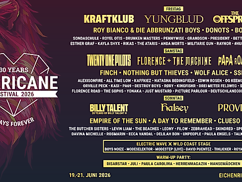 Parkticket | Hurricane Festival 2026