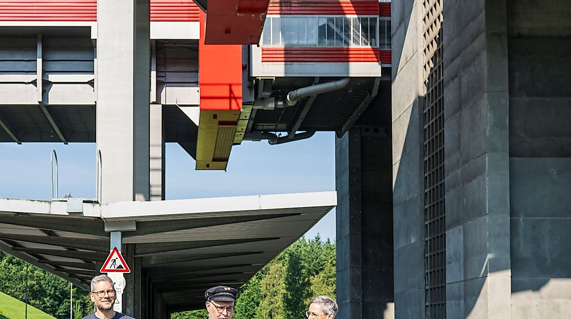 Führungen am Schiffshebewerk