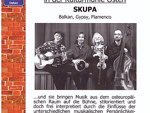 Skupa Balkan Gypsy - Flamenco in der Kulturdiele