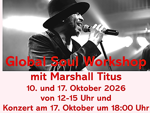 Global Soul Workshop mit Marshall Titus