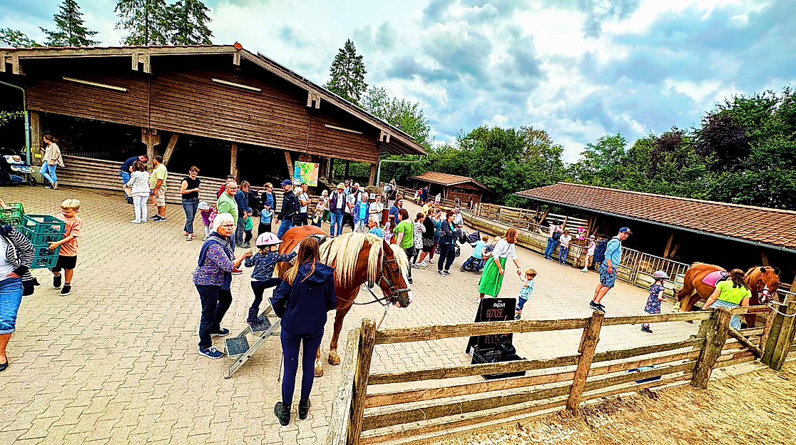 Hoffest im Frühling