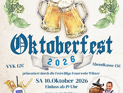 Oktoberfest 2026 – Colosseum Wilster