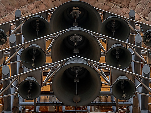 Turmglockenspiel am Mahnmal St. Nikolai
