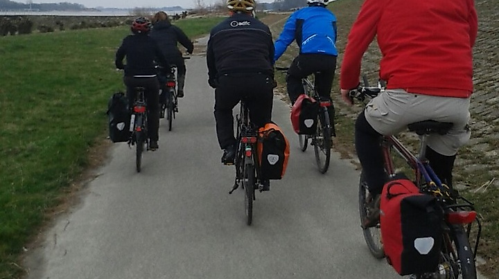 Wir trainieren die Wade und fahren nach Stade