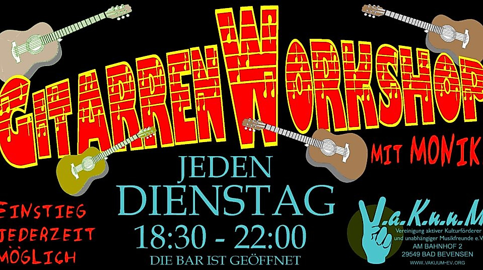 Gitarrenworkshop mit Monika