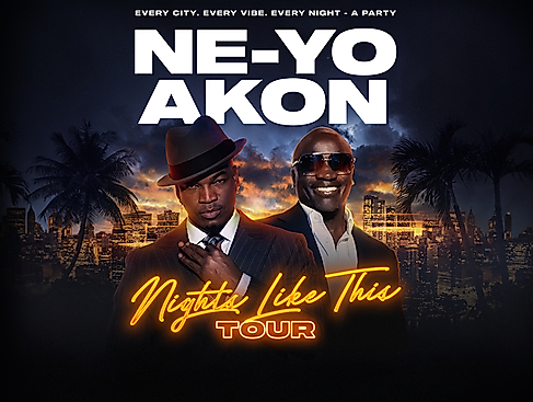 NE-YO & AKON - NIGHTS LIKE THIS TOUR 2026