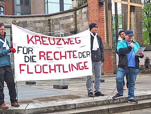Kreuzweg für die Rechte der Flüchtlinge 2025