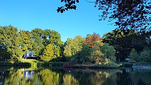 Pilgern in den Abend