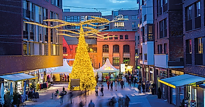 Weihnachtsmarkt HafenCity Hamburg
