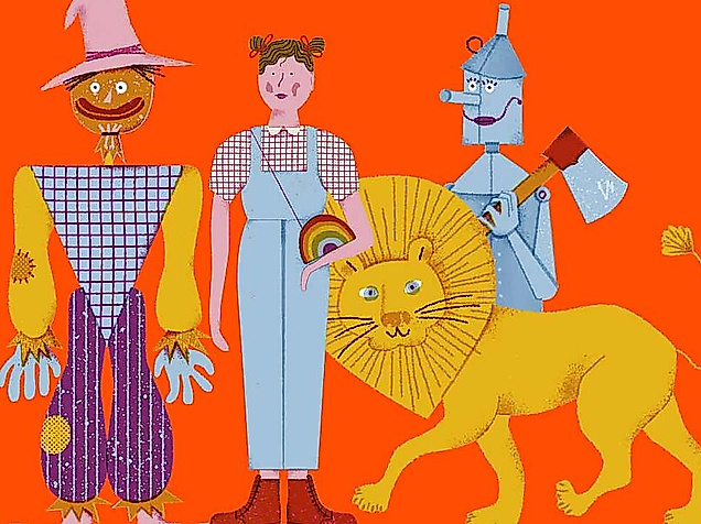 Der Zauberer von Oz                                - von Ayla Yeginer, nach Lyman Frank Baum