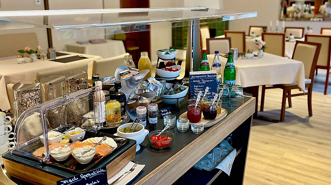Hotel Rosengarten Hamburg: Frühstücksbuffet