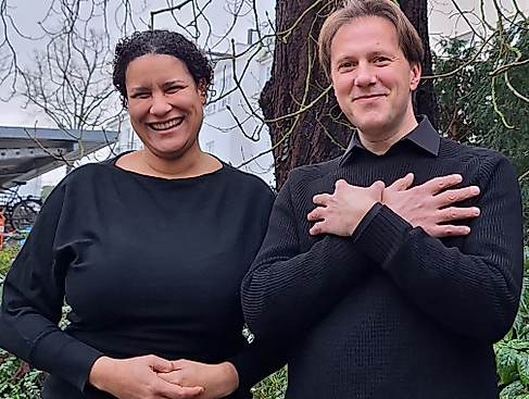 Marcia Lemke-Kern und Sebastian Sprenger