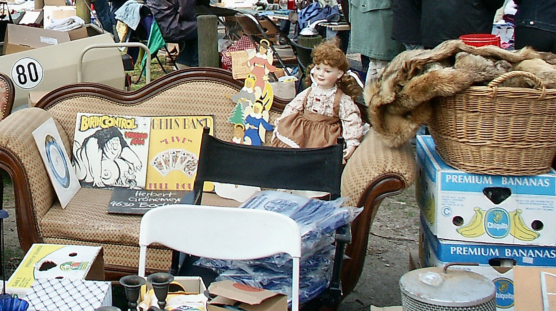 bildflohmarktstand