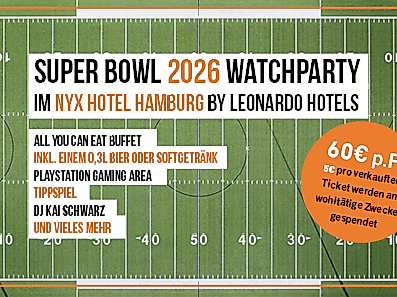 Titelbild Super Bowl Party 2026