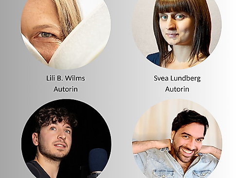 Pride Week Special: Lesung & Talk mit Svea Lundberg & Lili B. Wilms