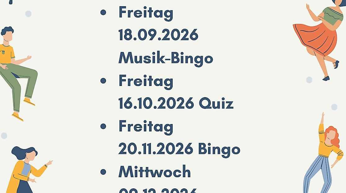 Seniorenkreis mit Bingo im Gemeindehaus