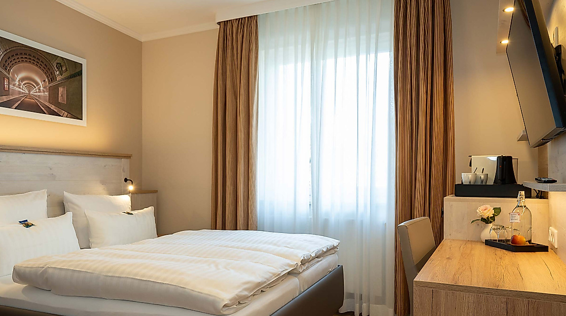 Hotel Rosengarten Hamburg: Doppelzimmer