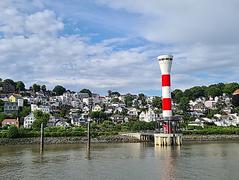 Malerisches Treppenviertel in Blankenese