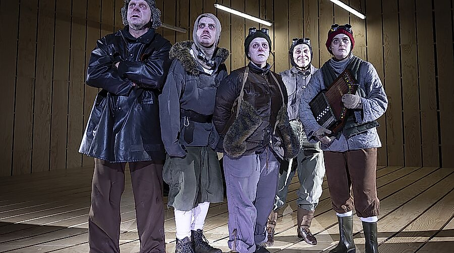 Frankenstein – Die weiße Finsternis
                                - nach Mary Shelley