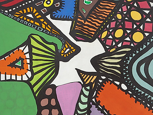 Eröffnung – HUGUETTE CALAND – A LIFE IN A FEW LINES