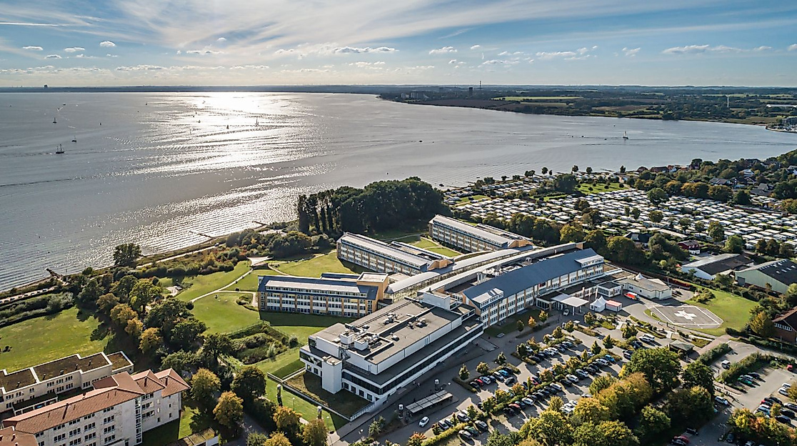 Luftbild der Schön Klinik Neustadt