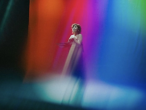 Embrace! The voice is surrounded by the body, inside a hug