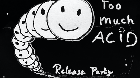 Too much ACID Poster