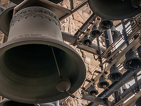 Turmglockenspiel am Mahnmal St. Nikolai