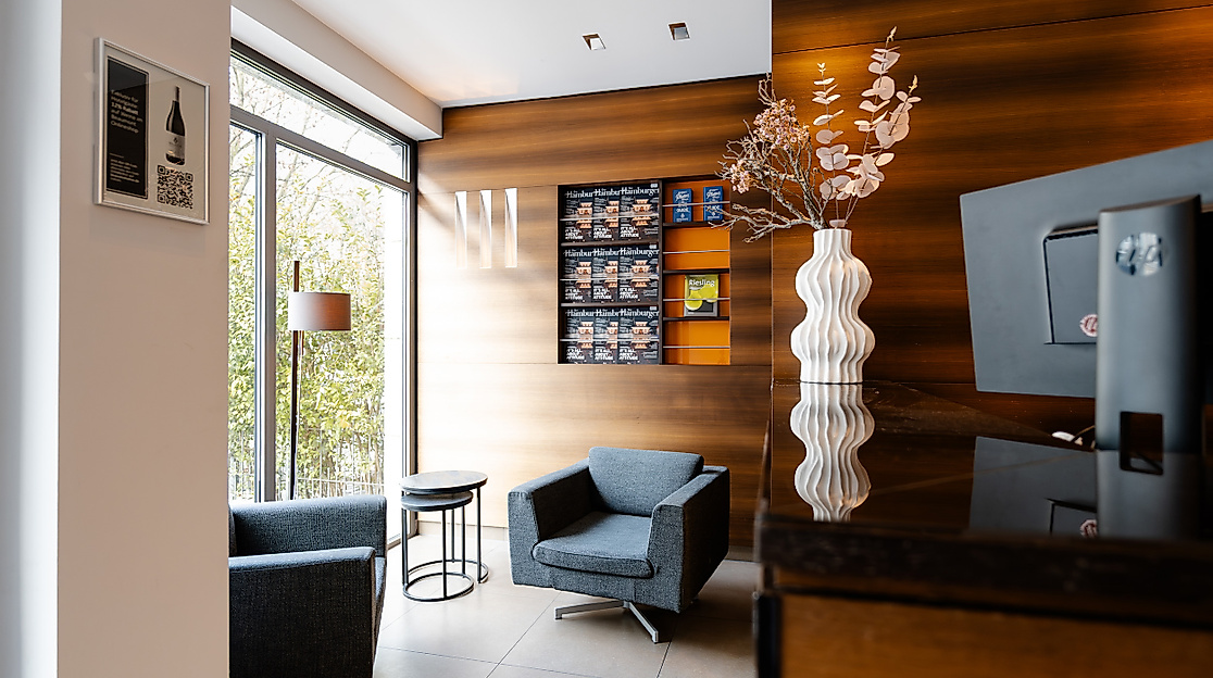 Hotel St. Annen Hamburg: Rezeption