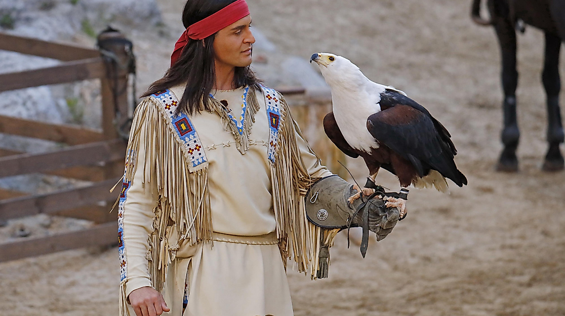 Alexander Klaws mit Adler