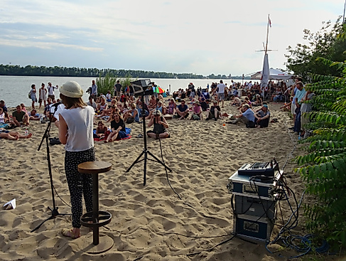 Lesung an der Elbe