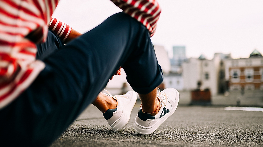 Sneaker aus Segeln