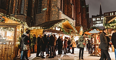 Weihnachtsmarkt an der St.Petri Kirche