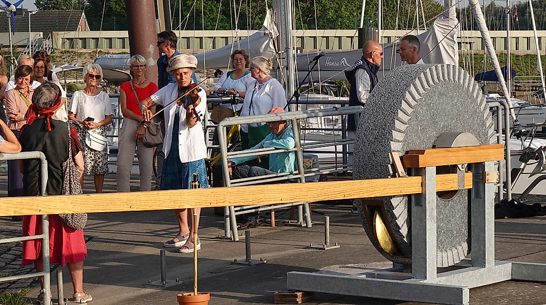Frühere Veranstaltung am Stein der Selene mit Dagmar Ohlshausen