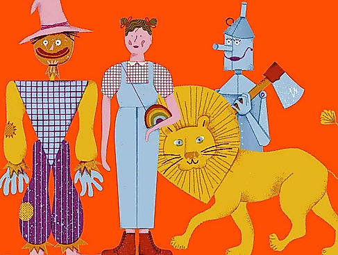 Der Zauberer von Oz
                                - von Ayla Yeginer, nach Lyman Frank Baum