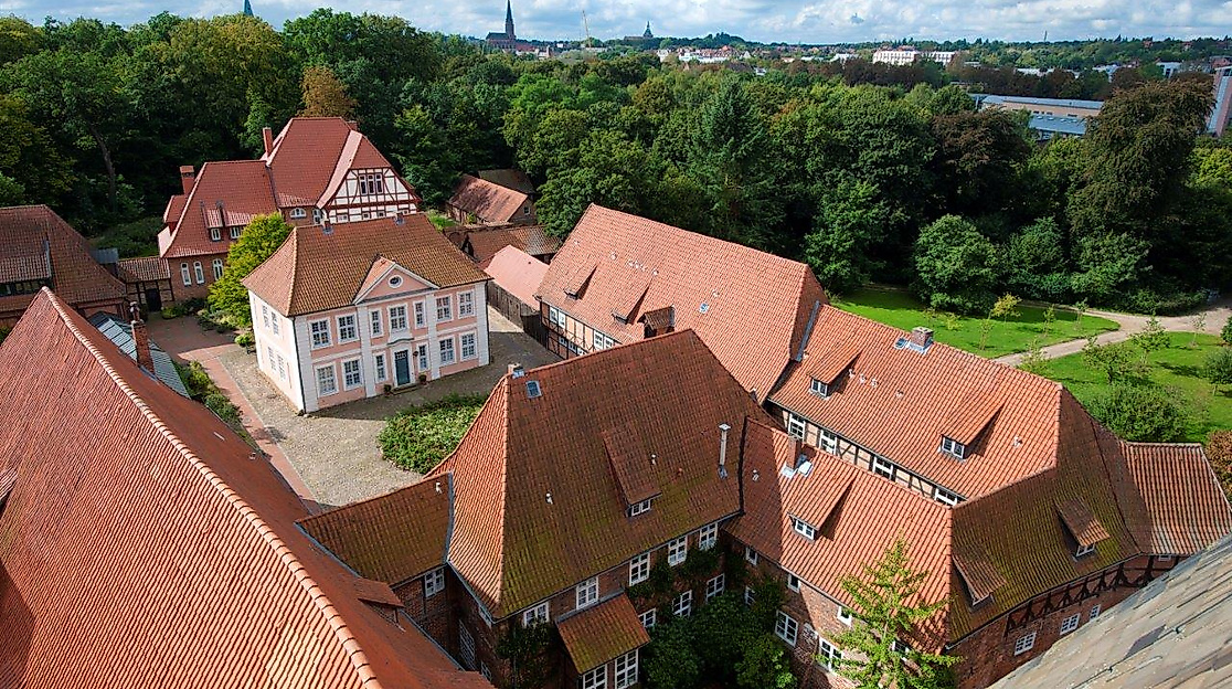 Kloster Lüne von oben
