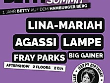 Betty Summit, Lina-Mariah, Agassi & more
