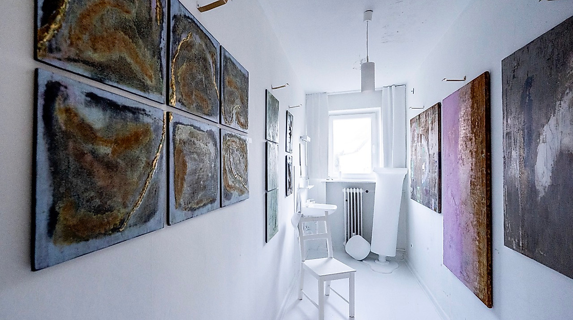 Kunstwerke von Thomas Beecken beim altonale Kunstherbst