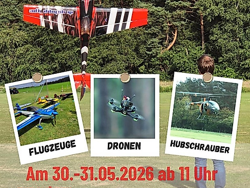 Modellflug-Treffen "Maikäferfliegen" des Zevener Modellbauvereins